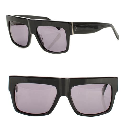 celine zz top sunglasses 41756|CELINE Polarized ZZ Top Sunglasses CL 41756 Black.